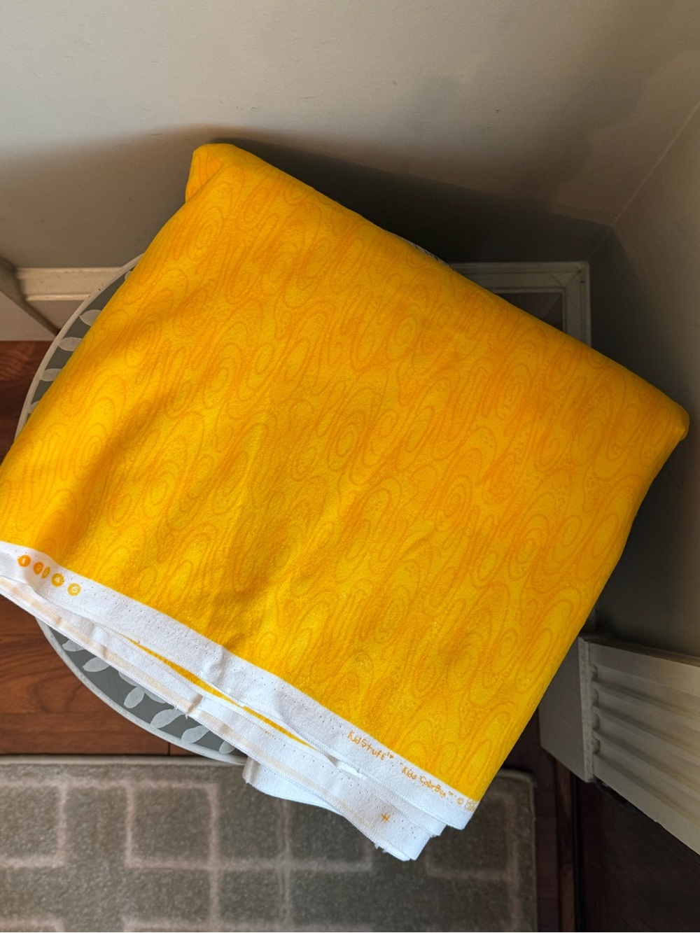 Yellow Cotton Flannel Fabric 5 Yards Colorbox by Cheri Strole